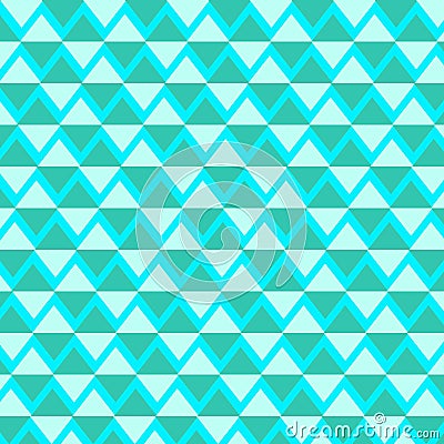 Background made of blue triangles in various shades on a blue background creating a small optical illusion, great background for Stock Photo