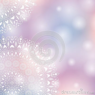 Background mandala vector Vector Illustration