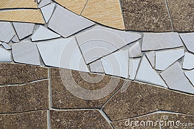 Background of mosaic color Stock Photo