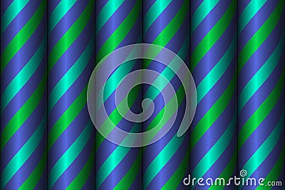 Background with multicolored spiral tubes Vector Illustration