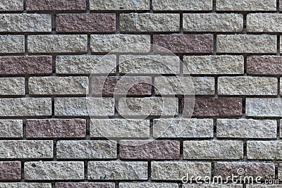 Background of old vintage brick wall Stock Photo