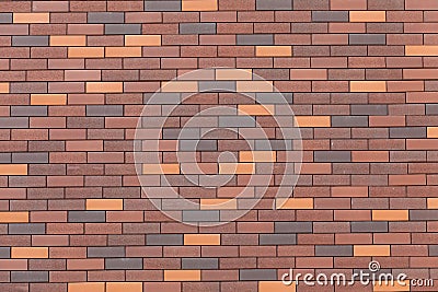 Background of old vintage brick wall Stock Photo