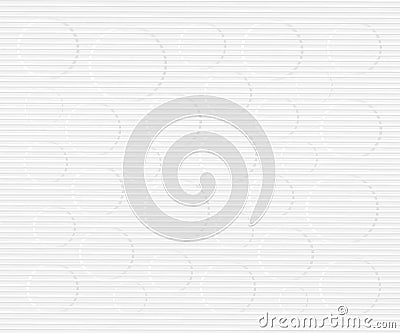 Background of overlapping of thin lines and circles gray-white . Vector illustration. Vector Illustration