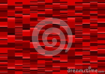 Background pattern formed with a red color rectangles. Stock Photo