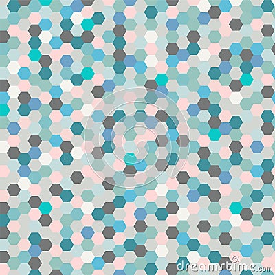 Background with pattern motley shiny mosaic abstract vector illu Vector Illustration