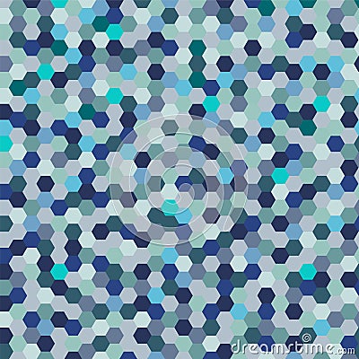 Background with pattern motley shiny mosaic abstract vector illu Vector Illustration