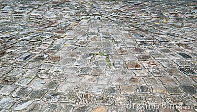 Background paving stone ground Stock Photo