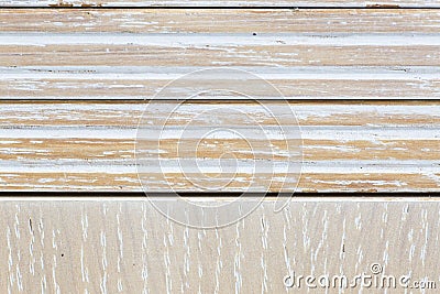 Background of a piece of oak furniture. Stock Photo