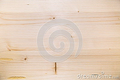 Background of plank pine light brown color with a beautiful pattern of the structure of trees knots. Design backgrounds Stock Photo