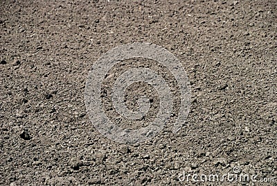 Background from the ploughed earth Stock Photo