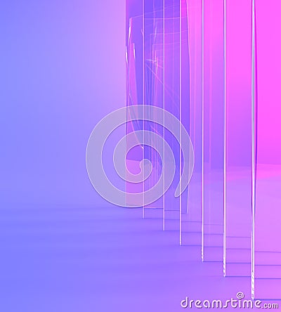 Background for product display podium pedestal, stand platform. 3D studio backdrop, product display gradient background Stock Photo