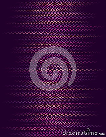 Background with purple horizontal wavy lines. Abstract background with wave lines of water. Cover Design template for the Vector Illustration