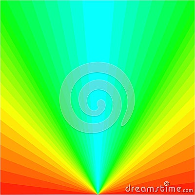 Background of rays Vector Illustration