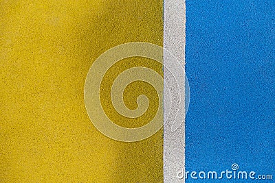 Background of rubber floor on playground Stock Photo