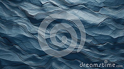 background seafloor reliefs abstract Cartoon Illustration