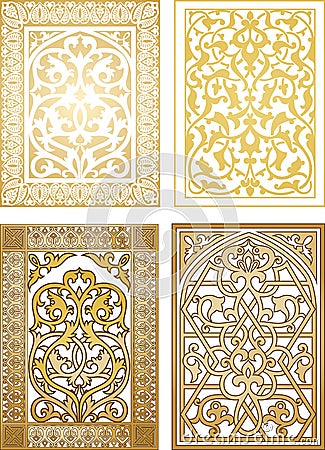 Arabic vintage ornament Vector Illustration