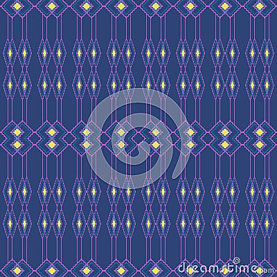 Background seamless pattern design connectable, colorful Vector Illustration