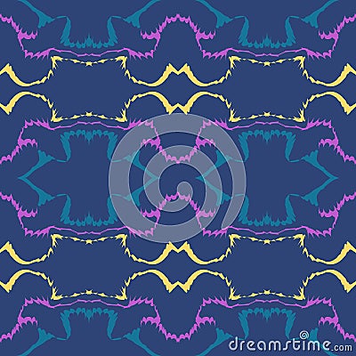 Background seamless pattern design connectable, colorful Vector Illustration