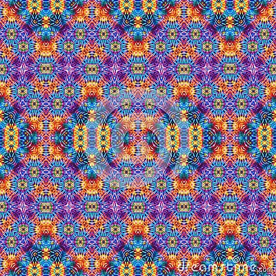 Background Seamless Tie Dye Pattern Stock Photo