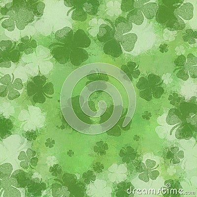 Background Shamrock 2 Stock Photo