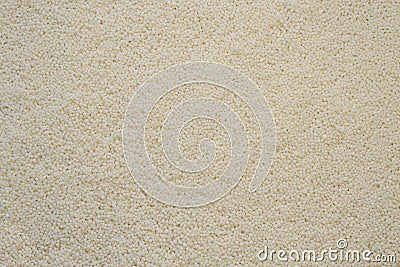 Background of small white pebbles Stock Photo