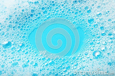 Background soap suds foam and bubbles from detergent. House cleaning concept Stock Photo