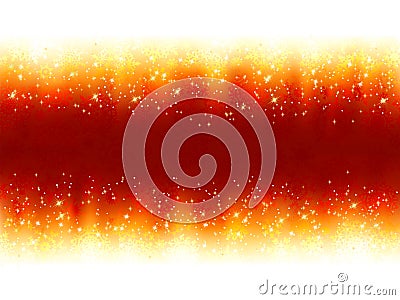 Background with stars and golden stripes. EPS 8 Vector Illustration