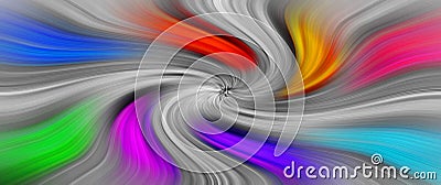Background swirl swirling colours rainbow vertigo dream Stock Photo