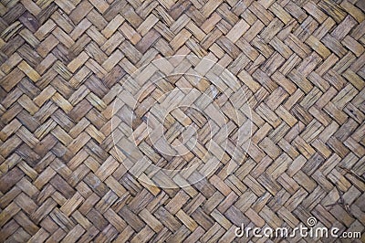 Baslet texture Bamboo weaving Stock Photo