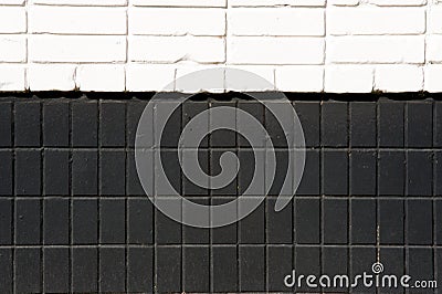 background texture, picture. brick painted. a small rectangular Stock Photo