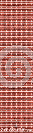 Background texture with red brick wall Stock Photo