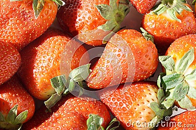 Background texture strawberry Stock Photo