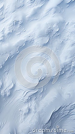 Background, texture. Top view of white texture cracked plaster, gypsum, snow. Background for the site. AI generative. Concept of Stock Photo