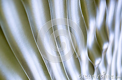 Background texture undulating silver metal Stock Photo