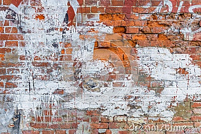 Background textured old brick wall Stock Photo