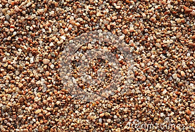 Background of thousand little pebbles Stock Photo