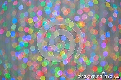 Colourful bokeh background - disco flair Stock Photo