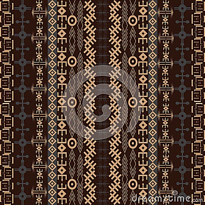 Background with traditional African design Stock Photo