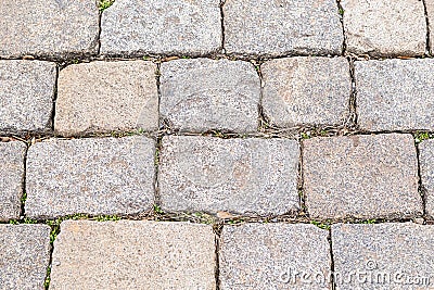 Background urban area stone series weathered stones gray pattern base with lines joint Stock Photo