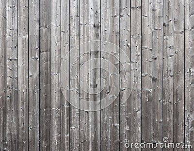 Background of vertical brown grey planks Stock Photo