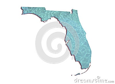 background for water care issues in Florida state Stock Photo