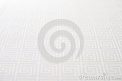Background from a white texture of repeating squares. Horizontal frame Stock Photo