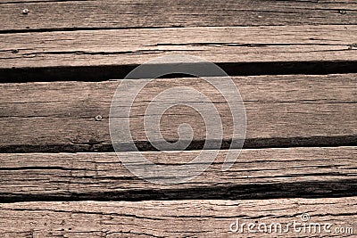 Background of wooden planks with rough texture. Stock Photo