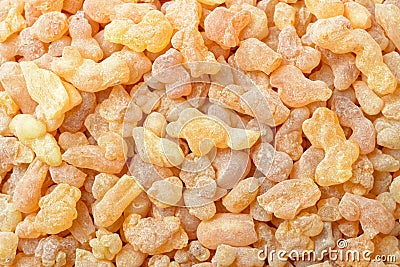 Background of pure frankincense resin, top view Stock Photo