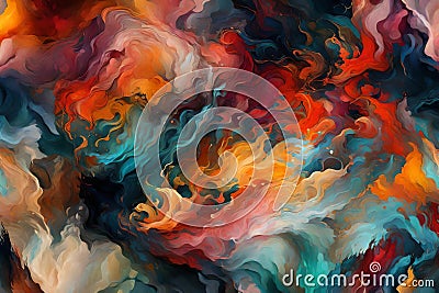 Backgrounds and wallpapers made from abstract painting Stock Photo