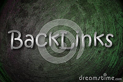 BackLinks Concept Stock Photo