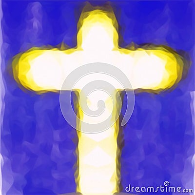 Cross of jesus christ savior Vector Illustration