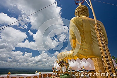 Backside buddha Stock Photo