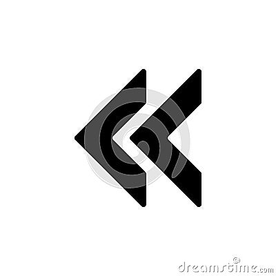 backsight mark icon. Element of minimalistic icon for mobile concept and web apps. Signs and symbols collection icon for websites, Stock Photo