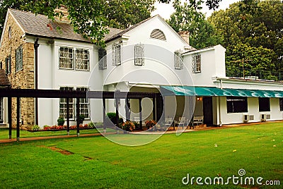 The backyard of Graceland Editorial Stock Photo